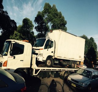 Medium Truck Towing